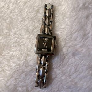 Guess silver tone watch